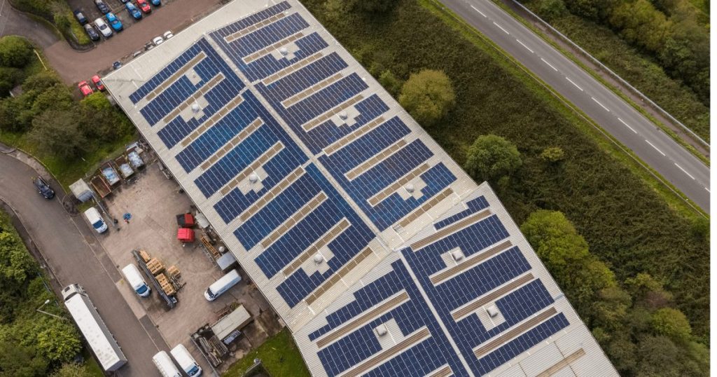 Solar installation warehouse UK midlands Ineco Energy