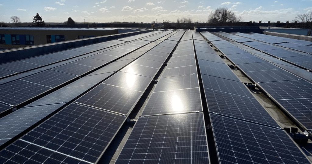 Rooftop solar installation Conventry